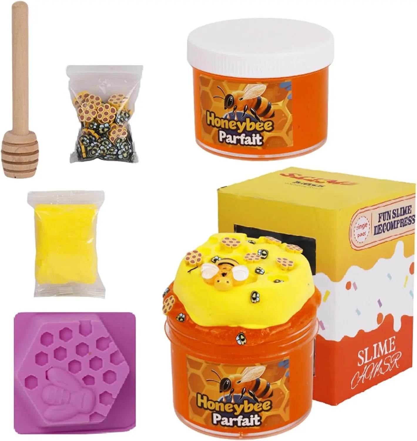 Premium Butter Slime Set Honey Scented For Kids Ages 8 12 - ToylandEU
