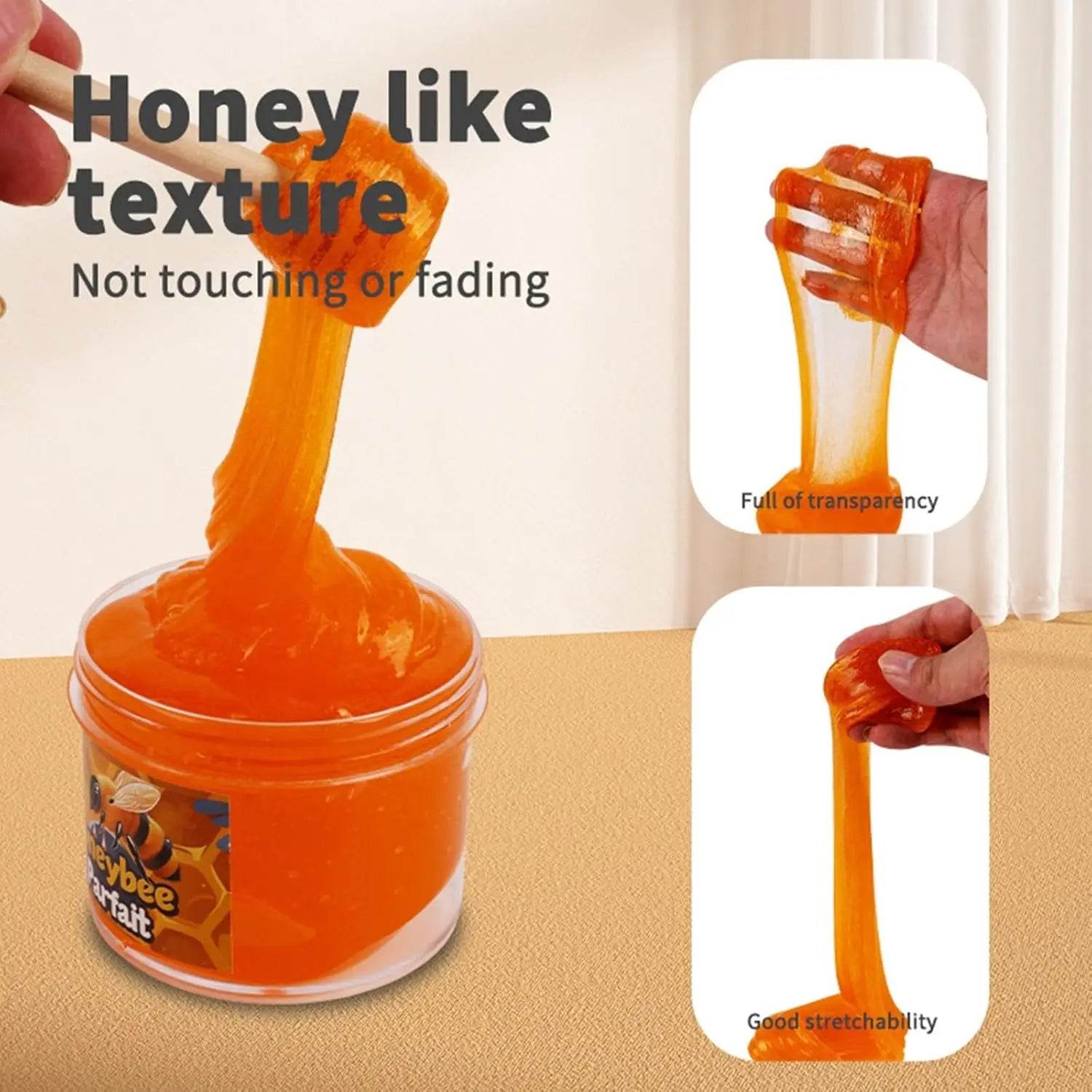 Premium Butter Slime Set Honey Scented For Kids Ages 8 12 - ToylandEU