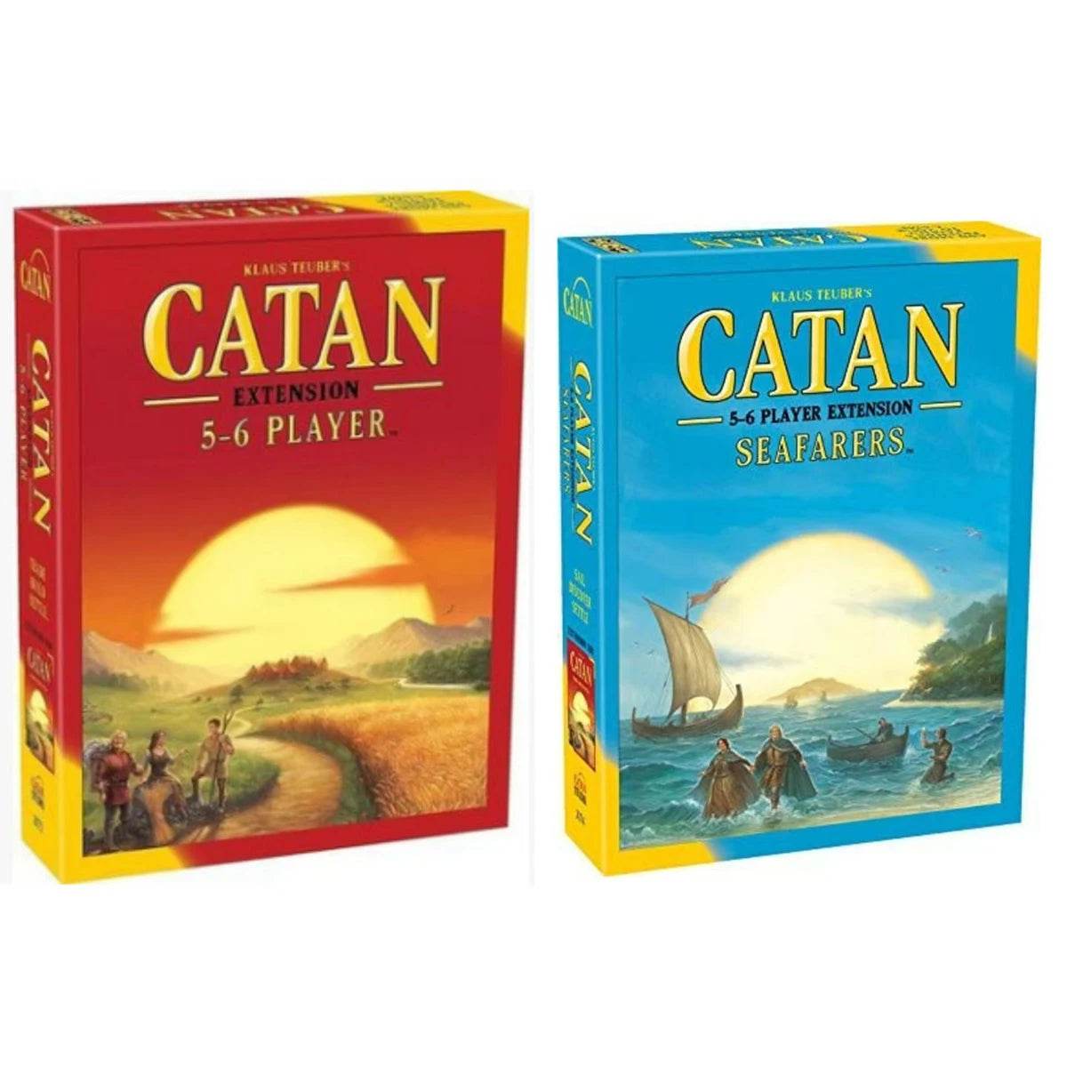 Premium CATAN Board Game 5-6 Player Expansion Set for Family and Friends Game Nights - ToylandEU