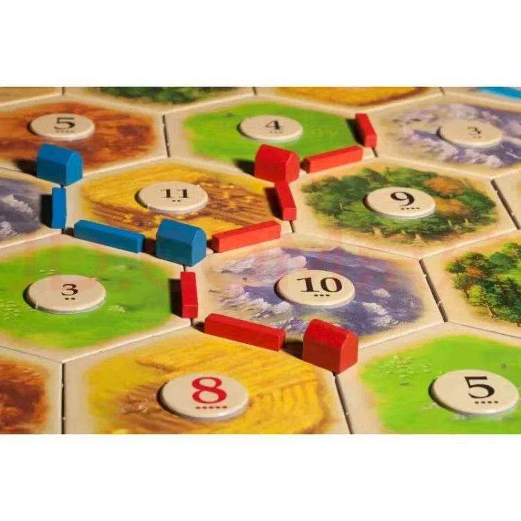 Premium CATAN Board Game 5-6 Player Expansion Set for Family and Friends Game Nights - ToylandEU