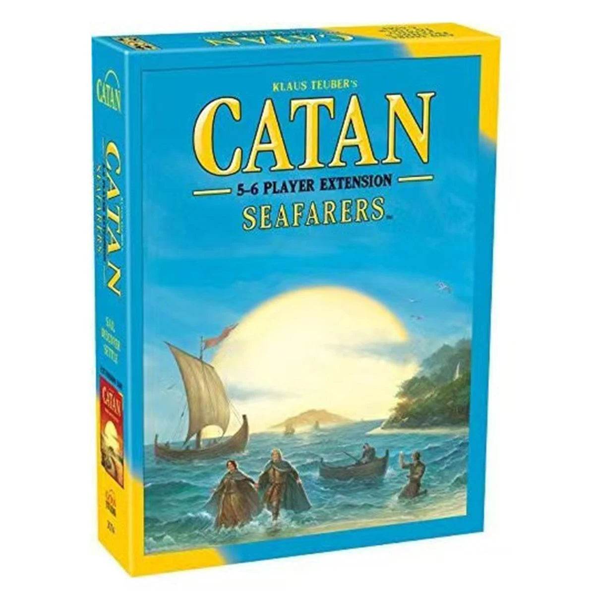 Premium CATAN Board Game 5-6 Player Expansion Set for Family and Friends Game Nights - ToylandEU