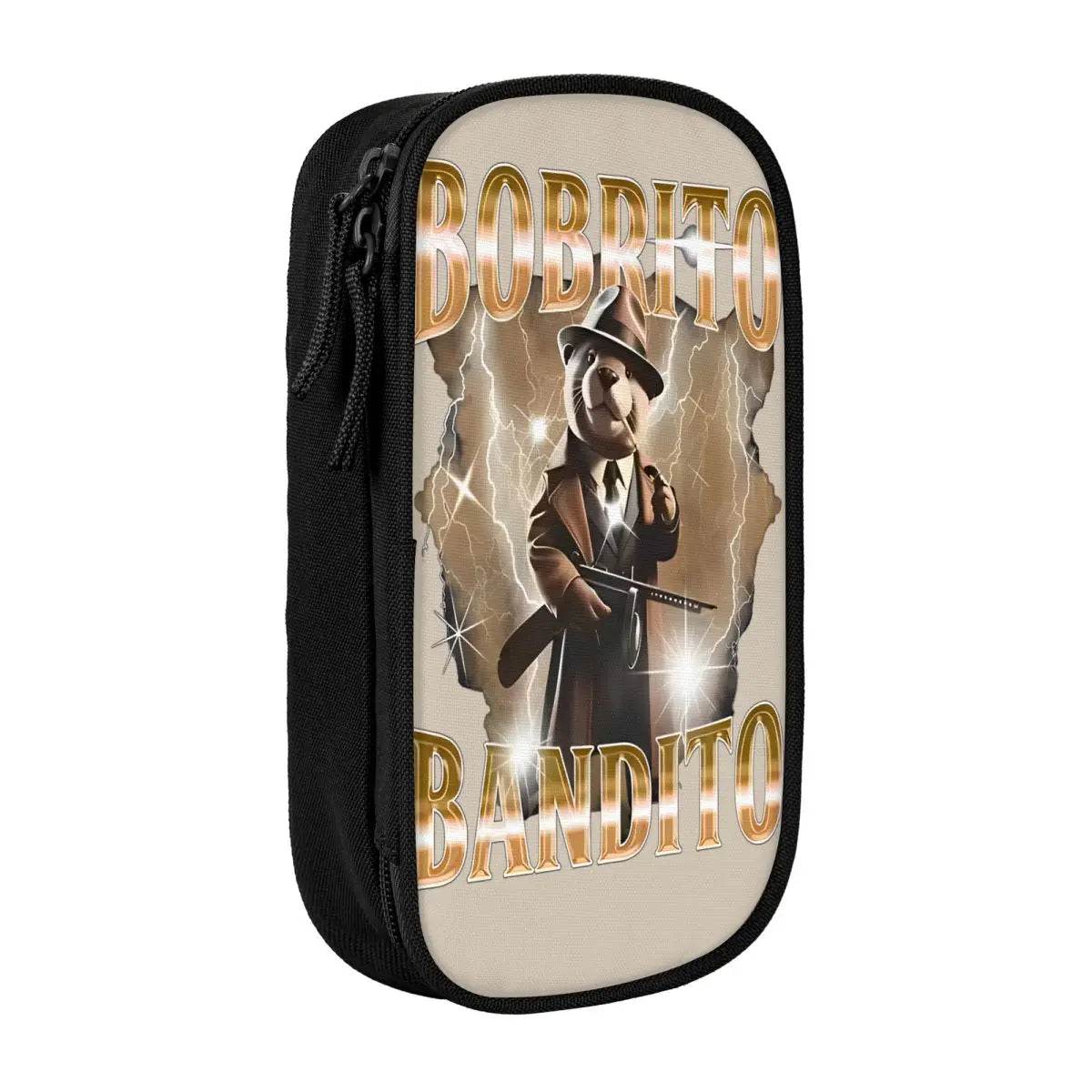 Premium Canvas Pencil Case Foldable Cartoon Pattern Student - ToylandEU