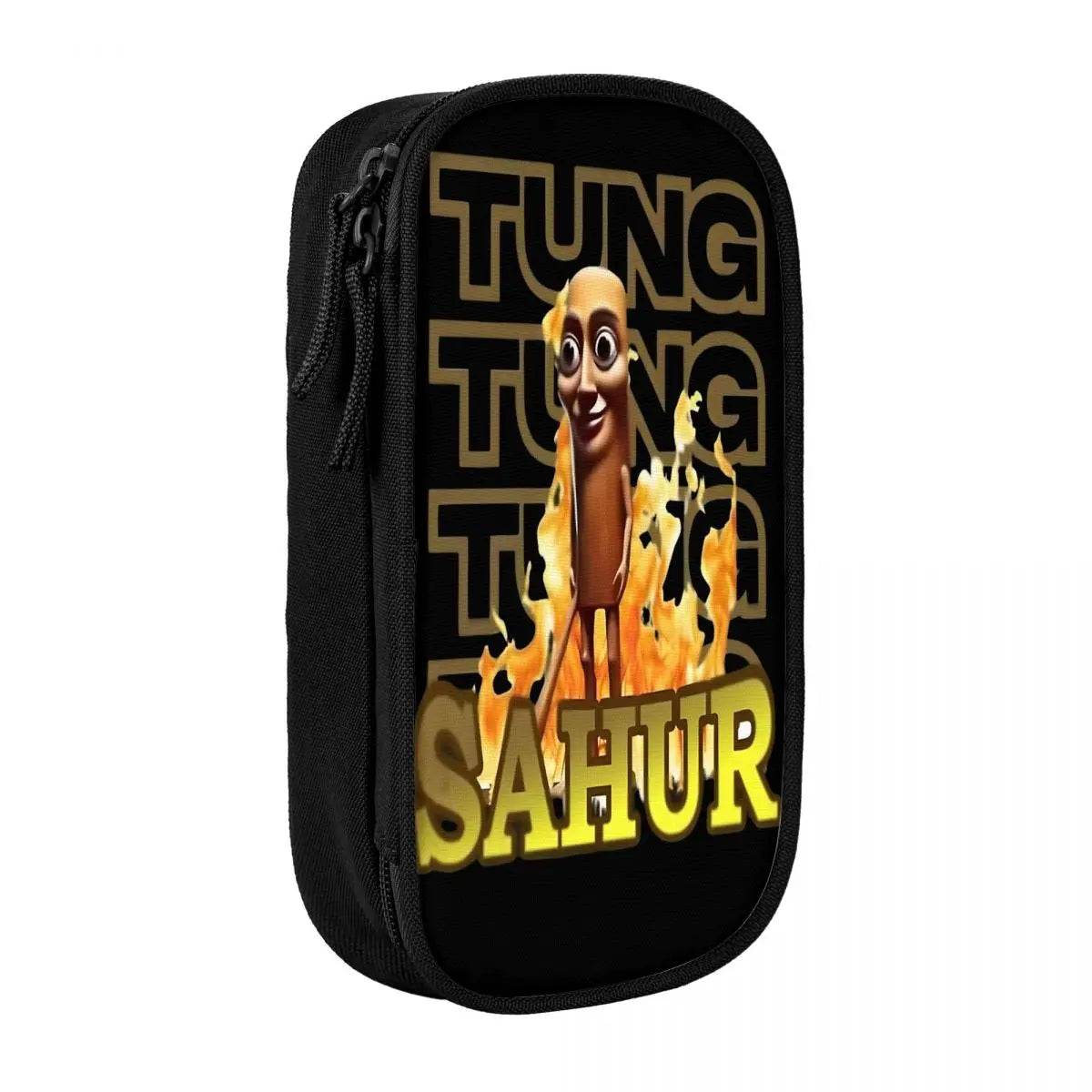 Premium Canvas Pencil Case Foldable Cartoon Pattern Student - ToylandEU