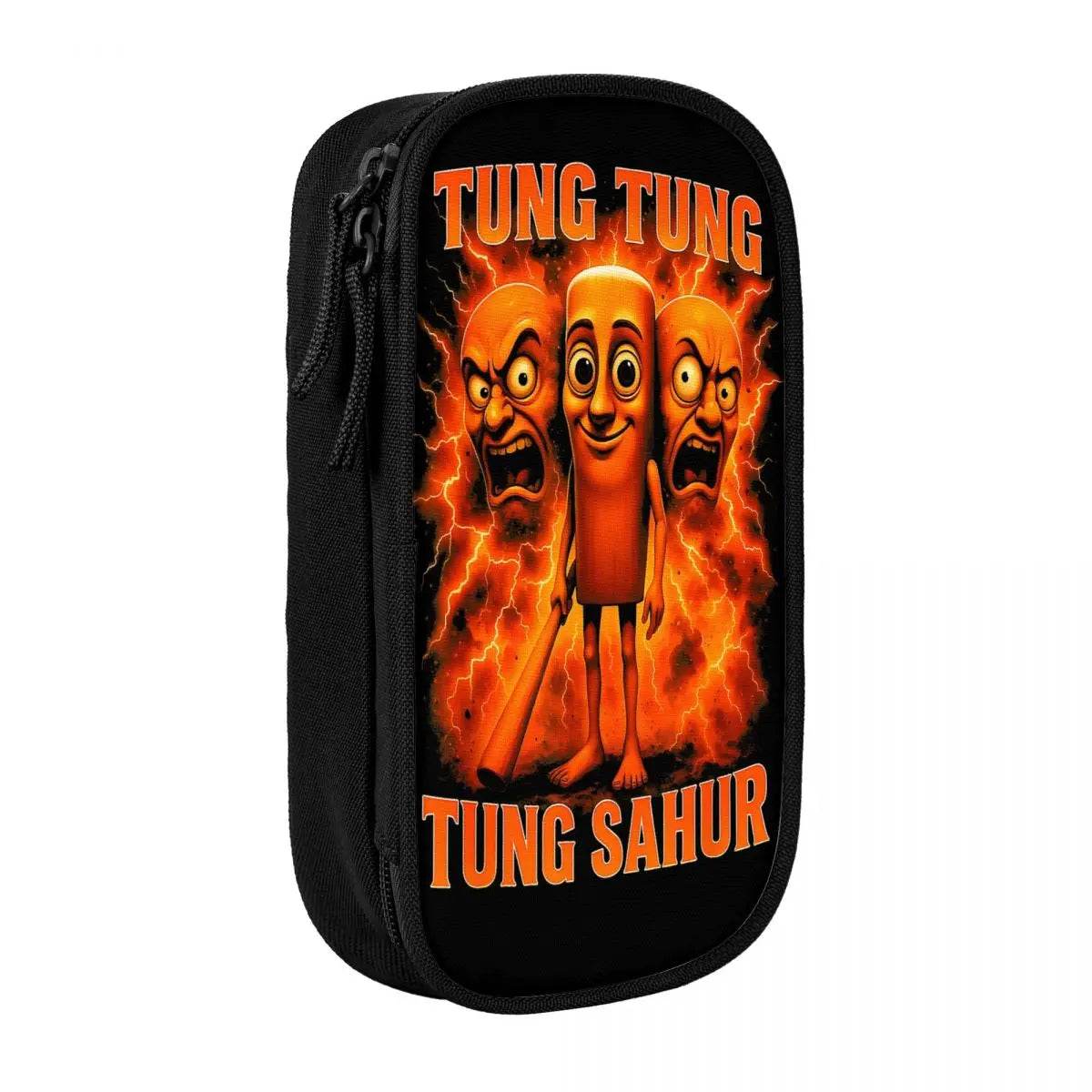 Premium Canvas Pencil Case Foldable Cartoon Pattern Student - ToylandEU