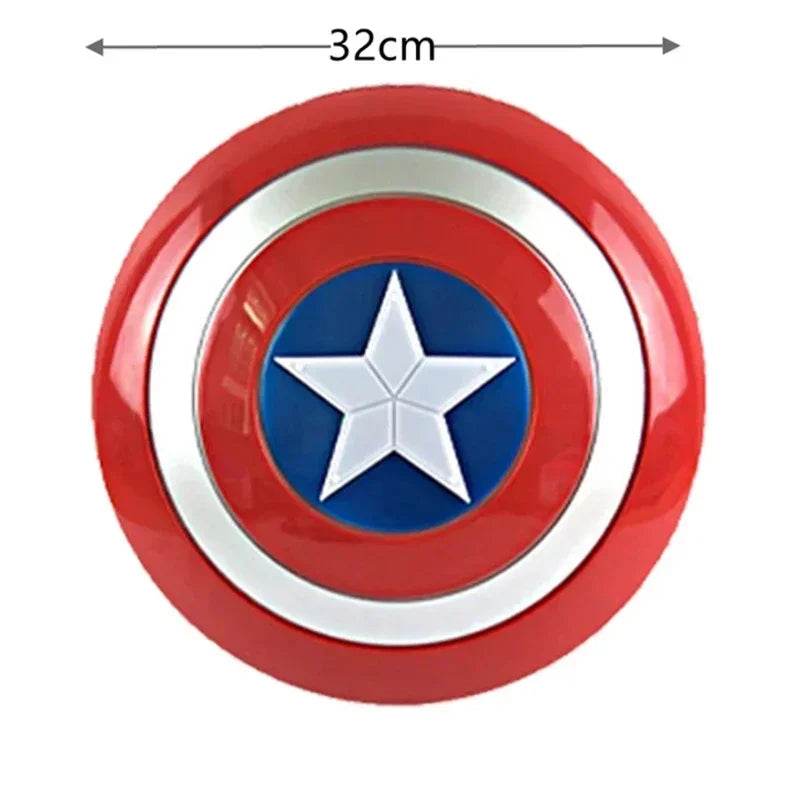 Premium Captain America Costume Muscle Jumpsuit Shield Kids - ToylandEU