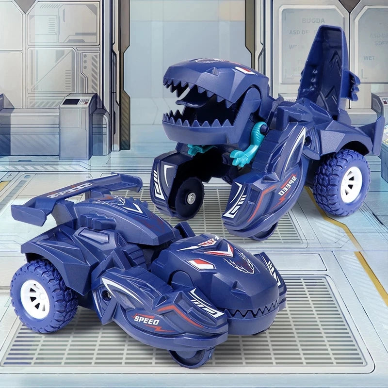 Premium Car Model Toy 2 In 1 Dinosaur Deformation Transformation For Boys - ToylandEU