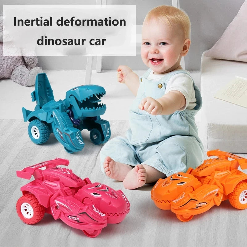 Premium Car Model Toy 2 In 1 Dinosaur Deformation Transformation For Boys - ToylandEU