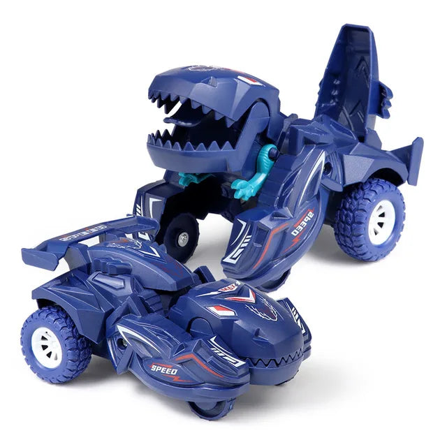 Premium Car Model Toy 2 In 1 Dinosaur Deformation Transformation For Boys - ToylandEU