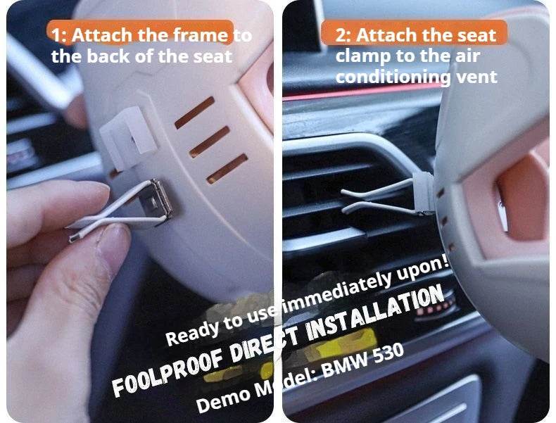 Premium Car Seat Accessory Air Outlet Fan For Labubu V2 - ToylandEU