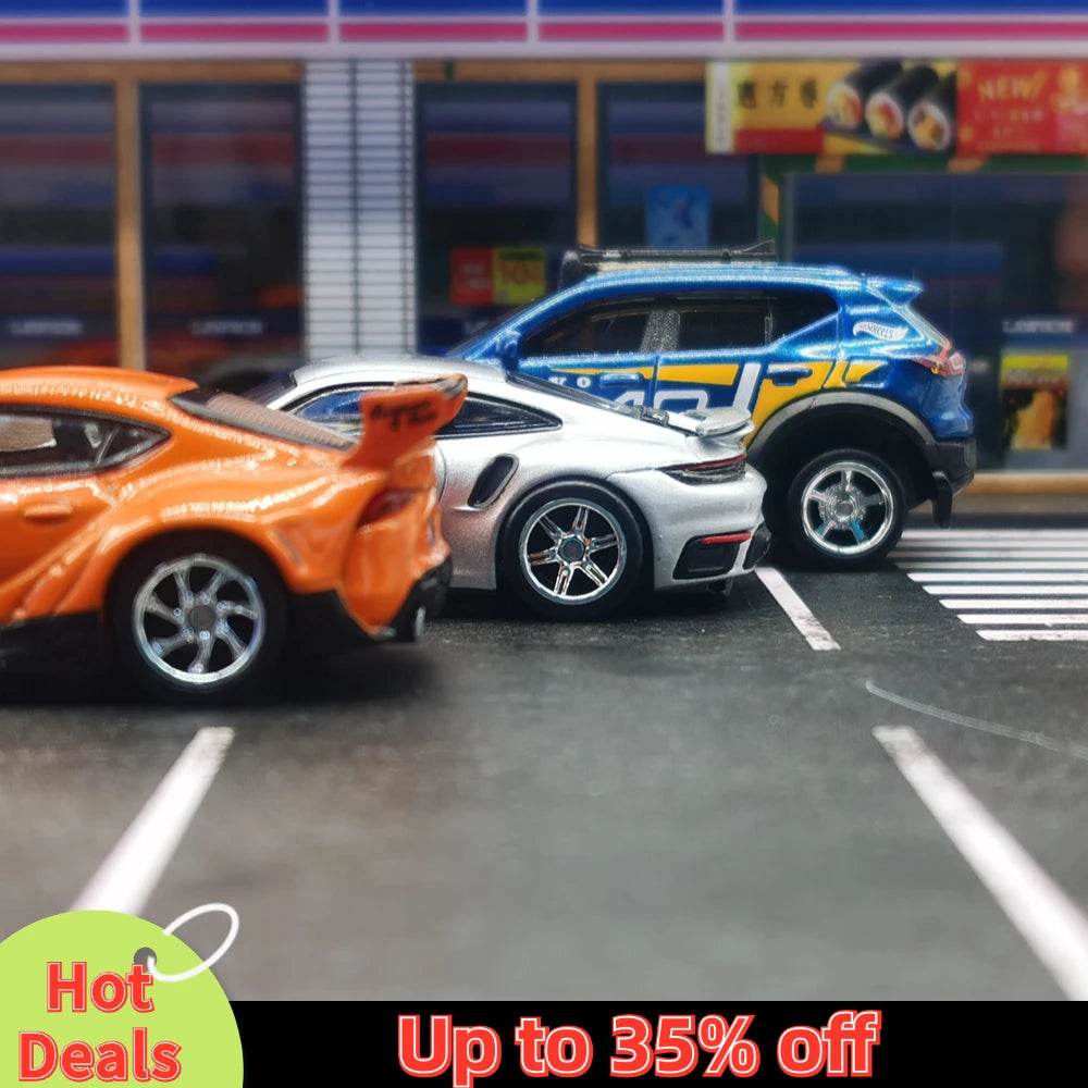 Premium Car Wheels Closed Spoke Detachable Tires For Diecast - ToylandEU