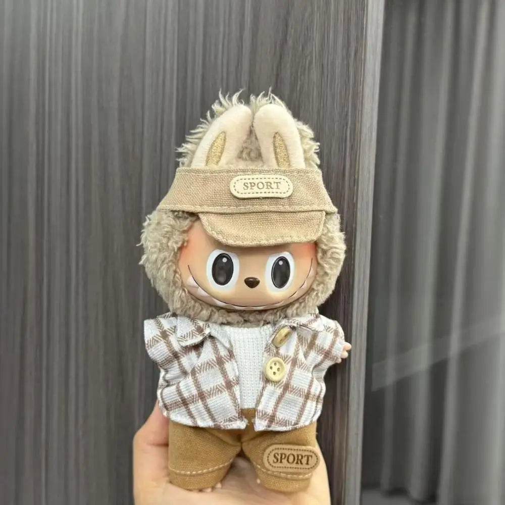 Premium Cartoon Doll Clothes Set 17cm for Labubu Collectors - ToylandEU