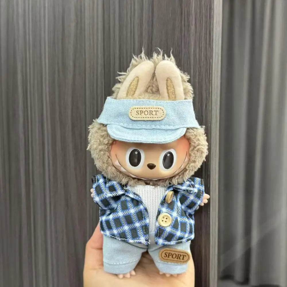 Premium Cartoon Doll Clothes Set 17cm for Labubu Collectors - ToylandEU