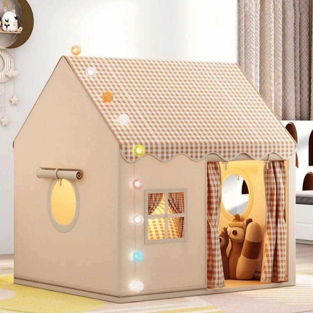 Premium Cartoon Folding Play Tent Princess Castle For Girls - ToylandEU