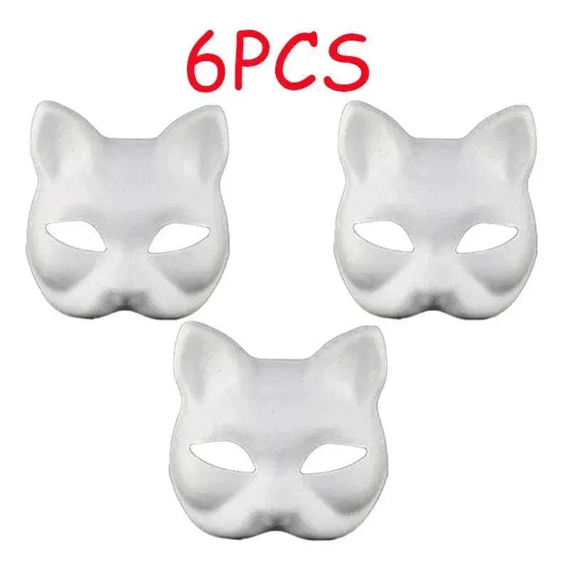  Premium Cat Mask One Size Paintable Mask Toyland EU -  ToylandEU™