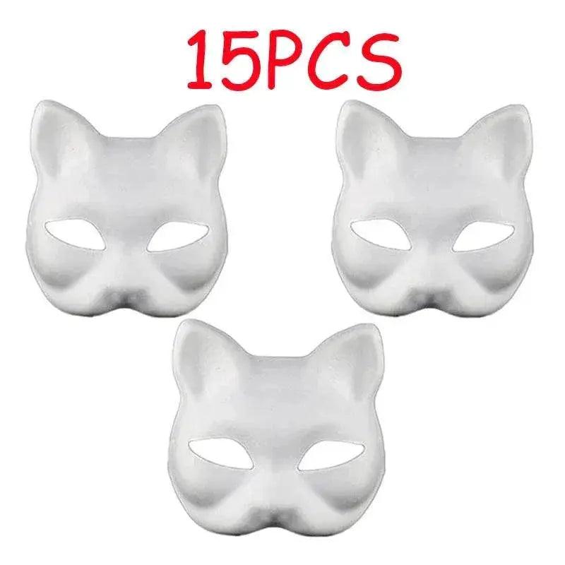  Premium Cat Mask One Size Paintable Mask Toyland EU -  ToylandEU™