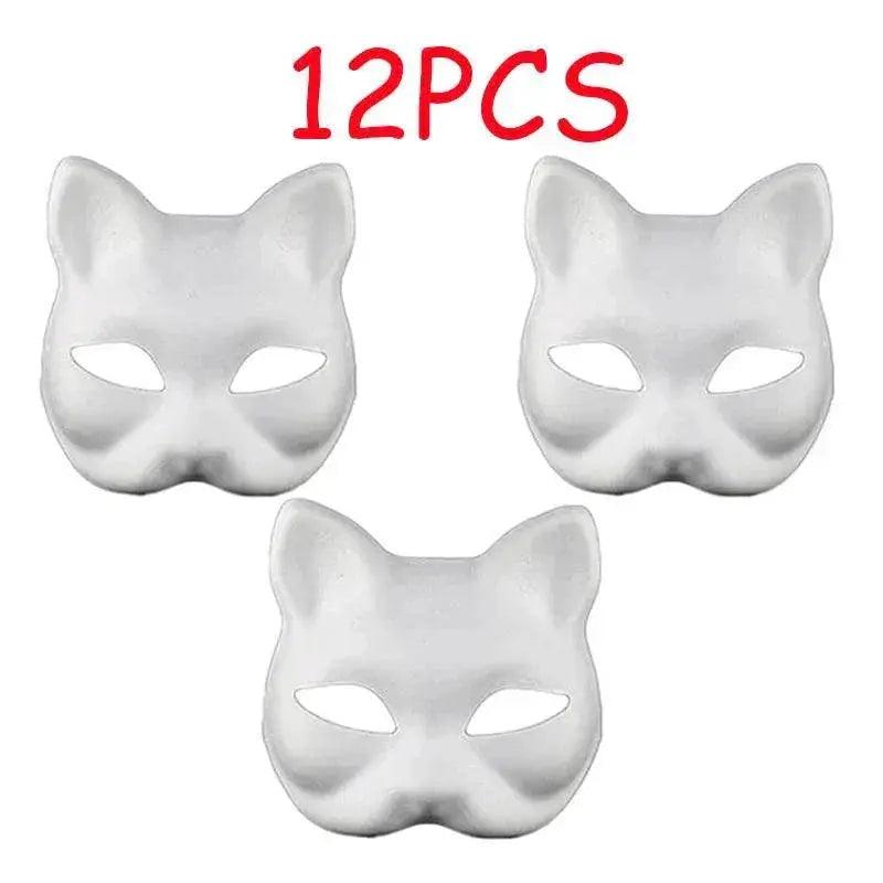 Premium Cat Mask One Size Paintable Mask Toyland EU -  ToylandEU™