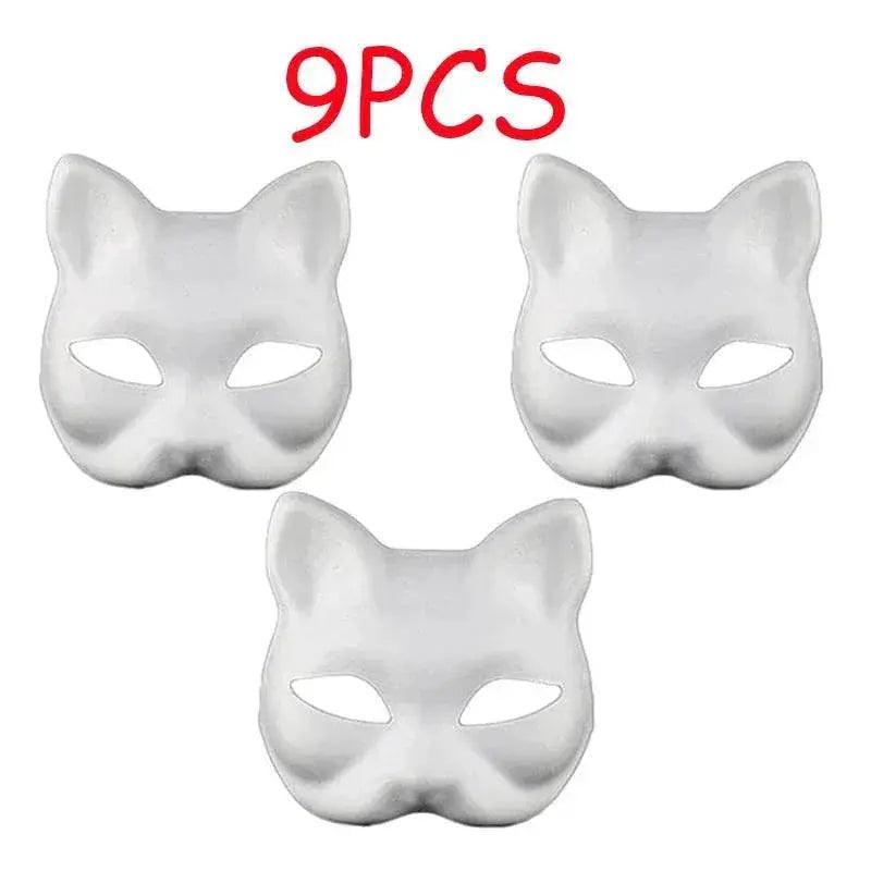  Premium Cat Mask One Size Paintable Mask Toyland EU -  ToylandEU™