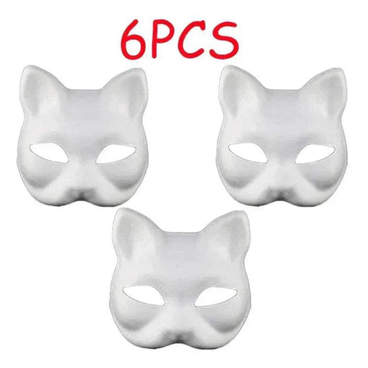  Premium Cat Mask One Size Paintable Mask Toyland EU -  ToylandEU™