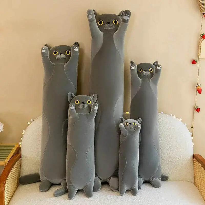  Premium Cat Plush Toy Long Sleeping Pillow Toyland EU -  ToylandEU™