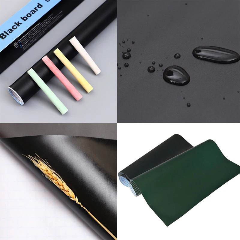 Premium Chalkboard Wall Sticker Erasable PVC For Kids Rooms - ToylandEU