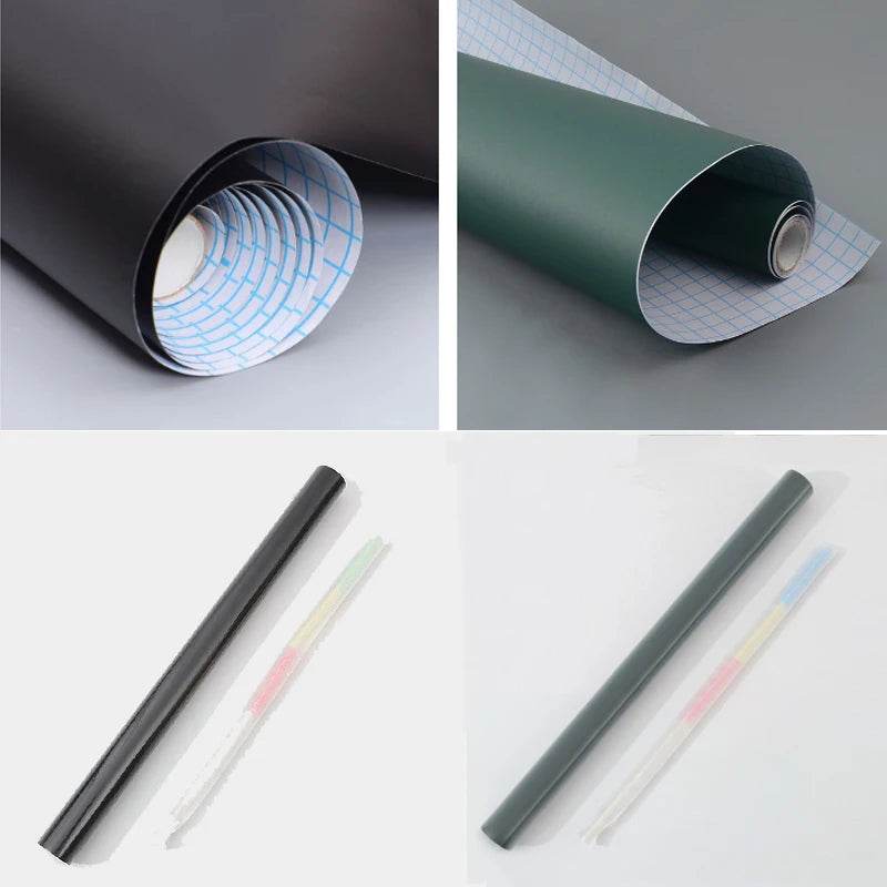 Premium Chalkboard Wall Sticker Erasable PVC For Kids Rooms - ToylandEU