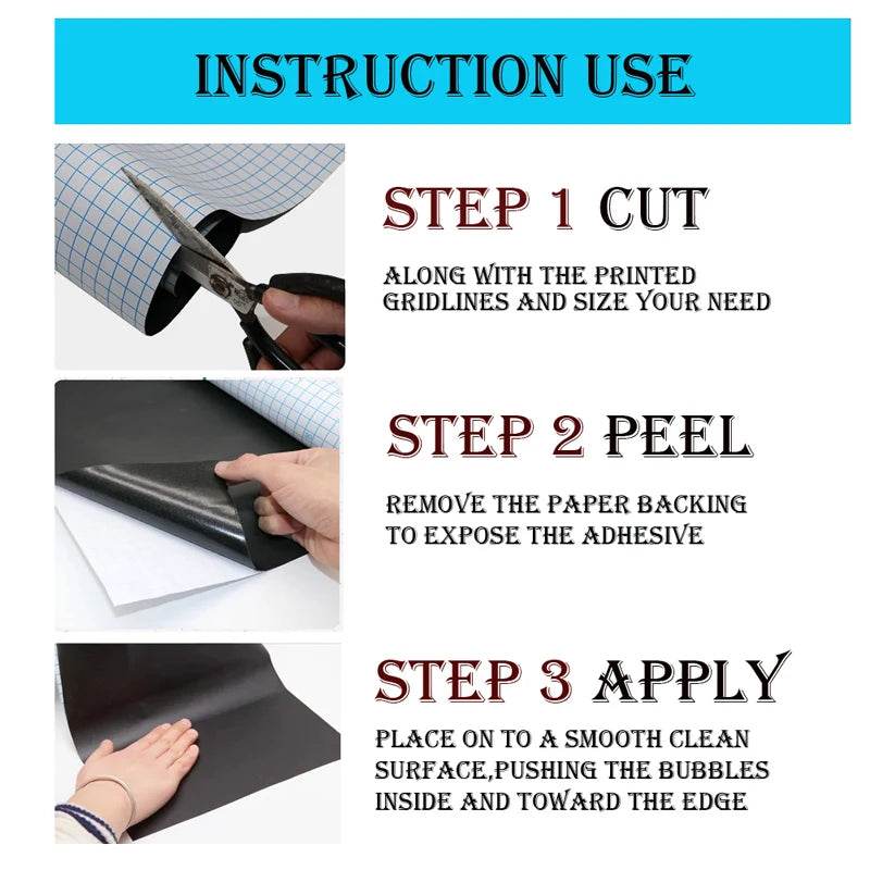 Premium Chalkboard Wall Sticker Erasable PVC For Kids Rooms - ToylandEU