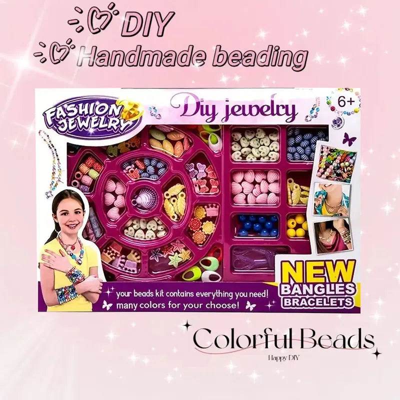 Premium Charm Bracelet Kit Beads And Chains For Girls - ToylandEU