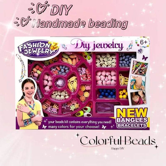 Premium Charm Bracelet Kit Beads And Chains For Girls - ToylandEU