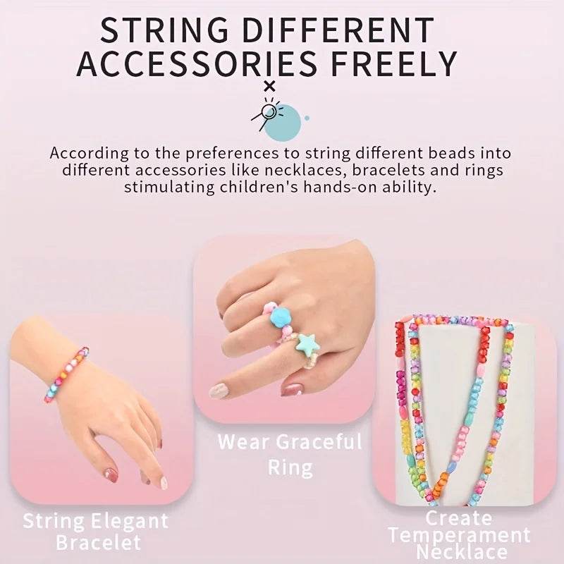 Premium Charm Bracelet Kit Beads And Chains For Girls - ToylandEU