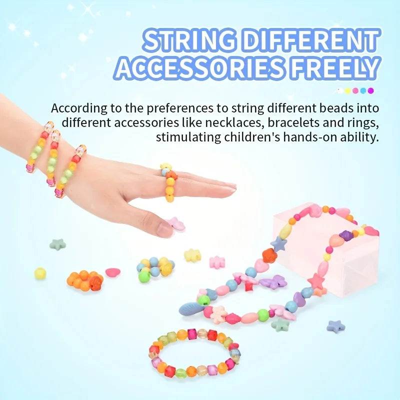 Premium Charm Bracelet Kit Beads And Chains For Girls - ToylandEU