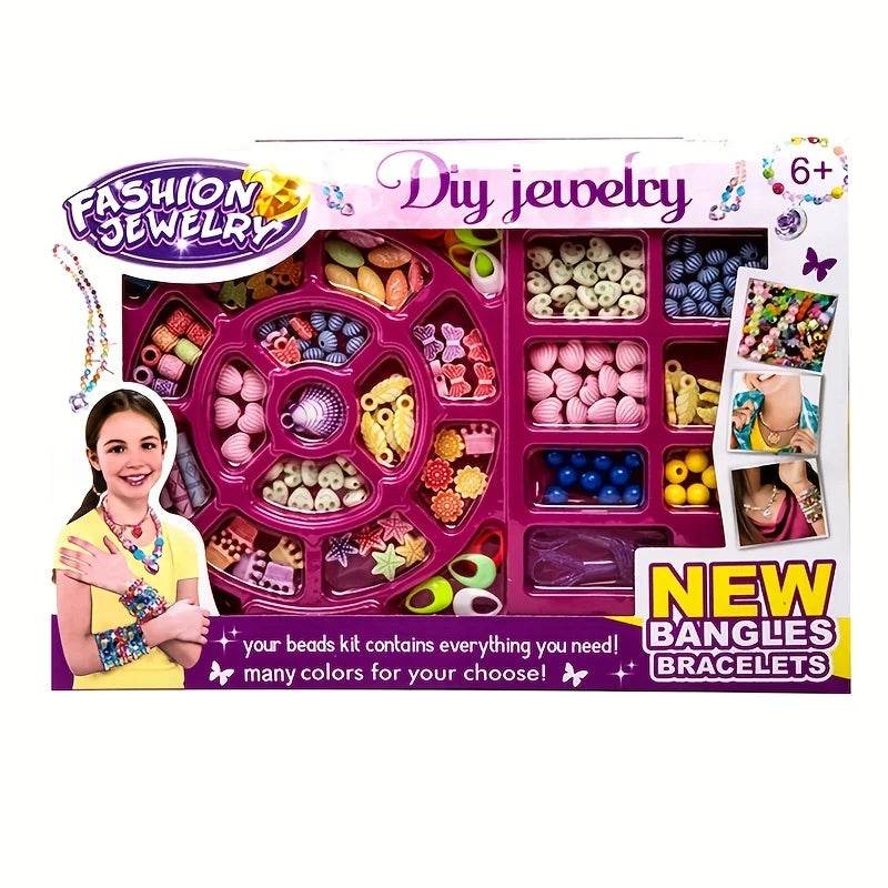 Premium Charm Bracelet Kit Beads And Chains For Girls - ToylandEU