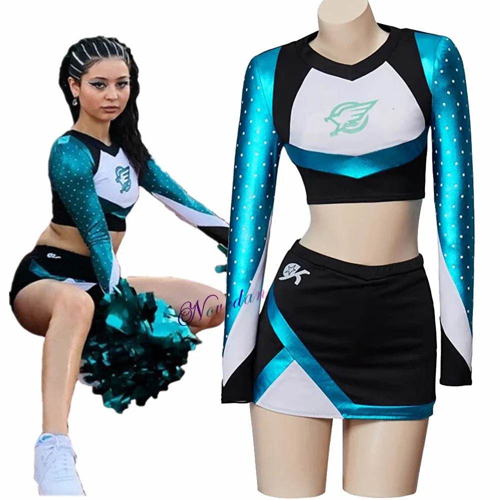 Premium Cheerleader Uniform Maddy Perez Style For Women - ToylandEU