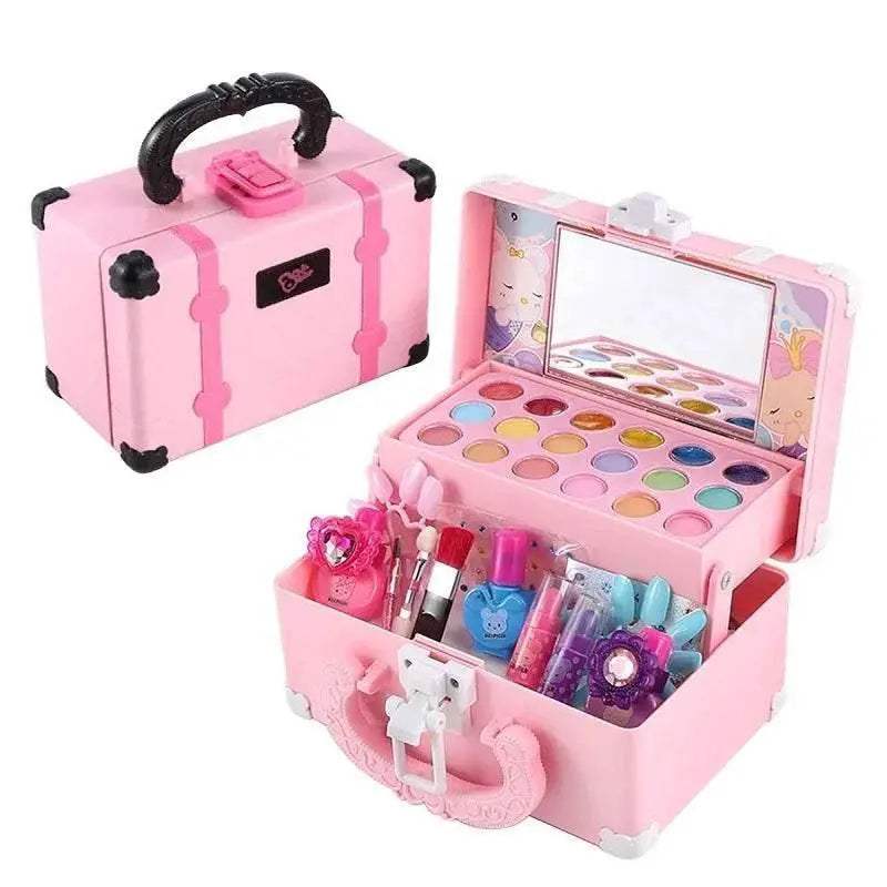 Premium Children Makeup Set with Realistic Lipstick for Princess Pretend Play and Creative Learning - ToylandEU