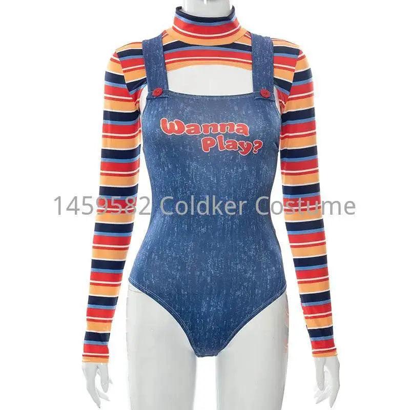  Premium Chucky Cosplay Two Piece Costume Toyland EU -  ToylandEU™