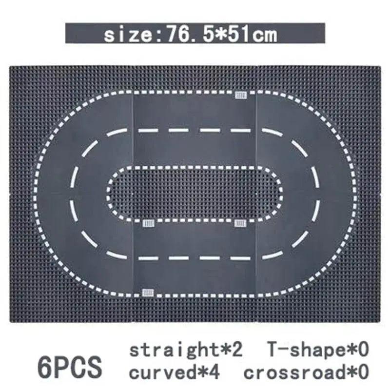  Premium City Road Baseplate 32x32 Crossroad Toyland EU -  ToylandEU™