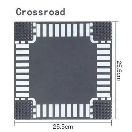  Premium City Road Baseplate 32x32 Crossroad Toyland EU -  ToylandEU™