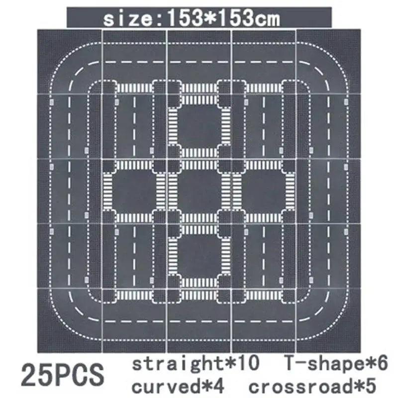  Premium City Road Baseplate 32x32 Crossroad Toyland EU -  ToylandEU™