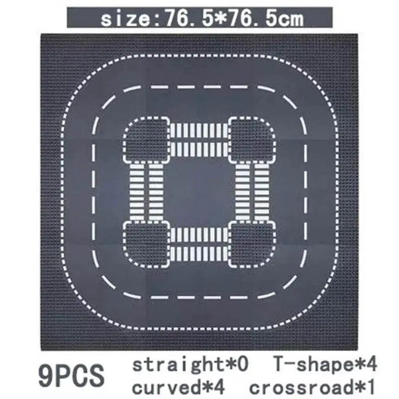 Premium City Road Baseplate 32x32 Crossroad Toyland EU -  ToylandEU™