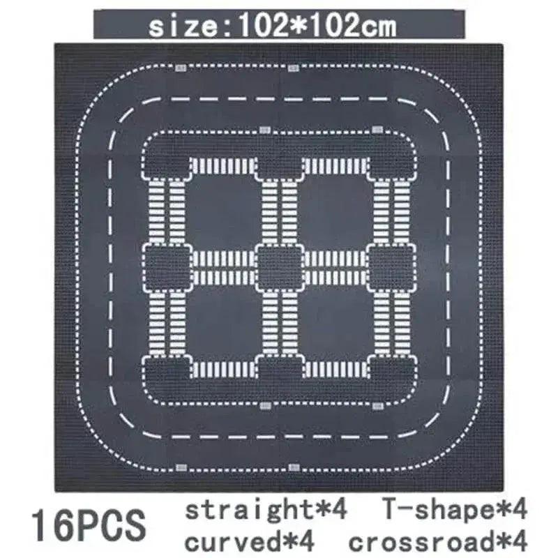  Premium City Road Baseplate 32x32 Crossroad Toyland EU -  ToylandEU™