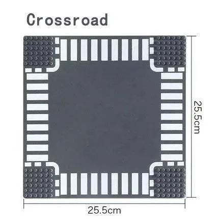 Premium City Road Baseplate 32x32 Crossroad Toyland EU -  ToylandEU™