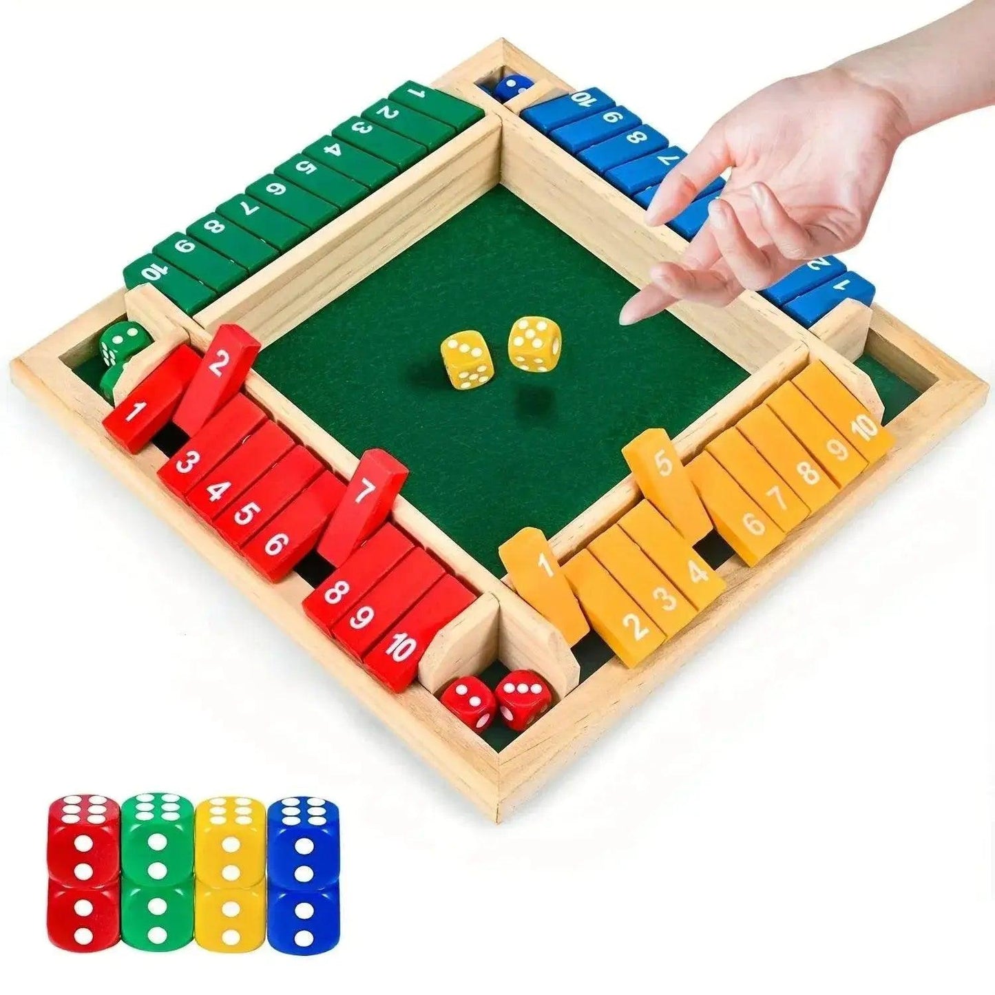  Premium Classic Wooden Board Game for Family Fun -  ToylandEU™