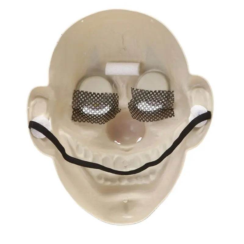 Premium Clown Mask Red Nose Grin for Adults Halloween Party - ToylandEU