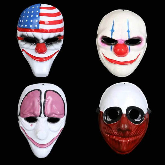 Premium Clown Mask US Flag Design For Halloween Party - ToylandEU