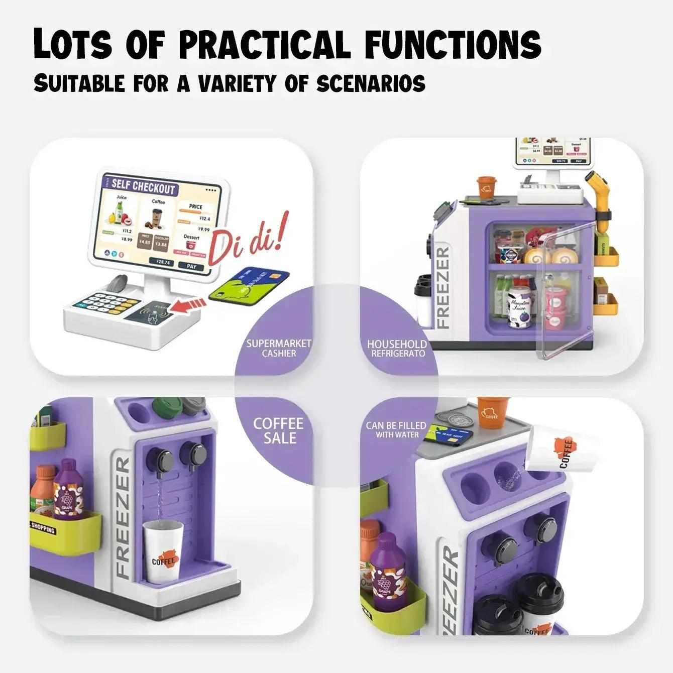  Premium Coffee Machine 46 Piece Play Set Toyland EU -  ToylandEU™