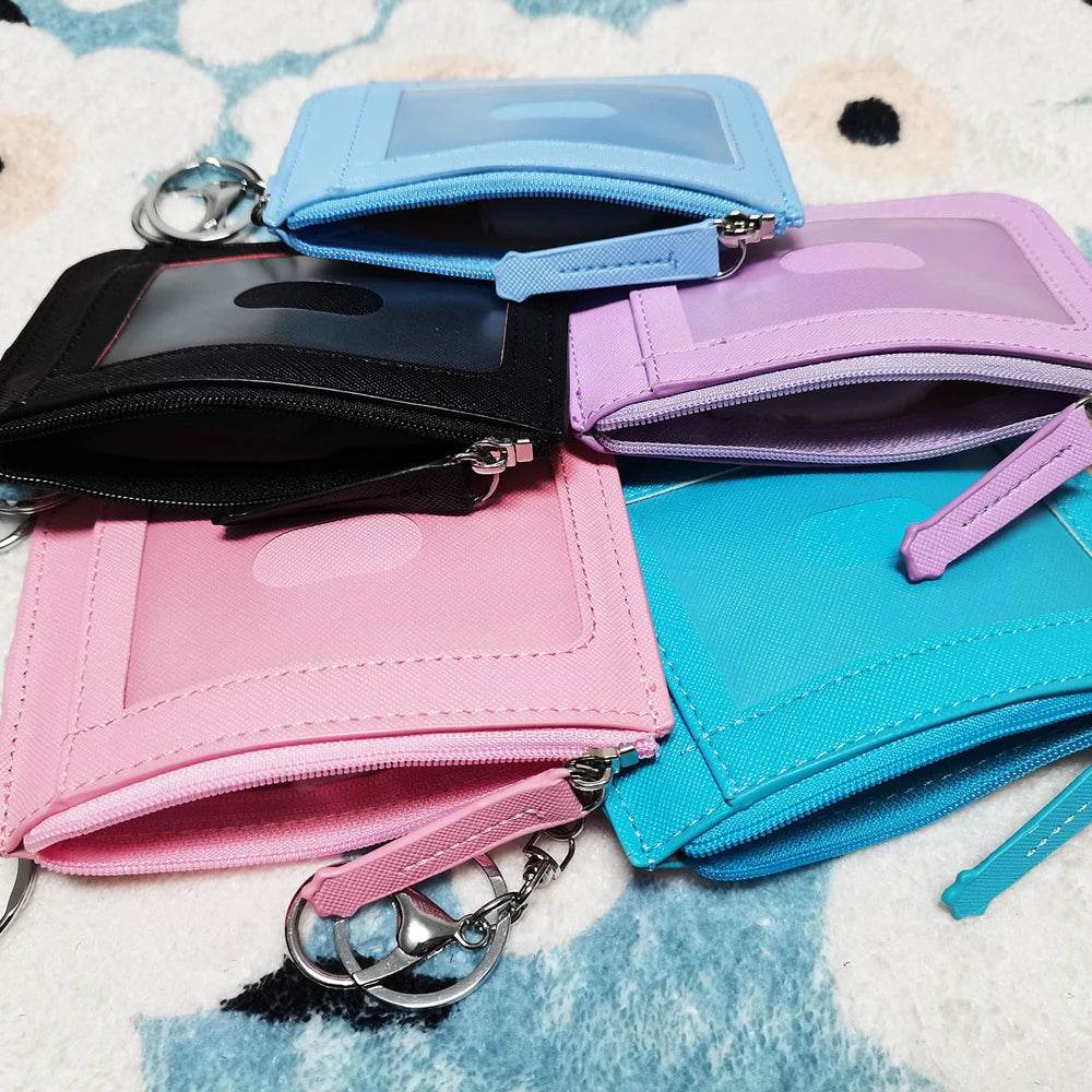 Premium Coin Purse Keychain Disney Mickey Minnie Cartoon Design PU Material For Students - ToylandEU