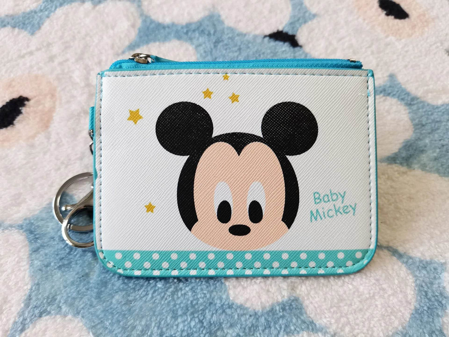 Premium Coin Purse Keychain Disney Mickey Minnie Cartoon Design PU Material For Students - ToylandEU