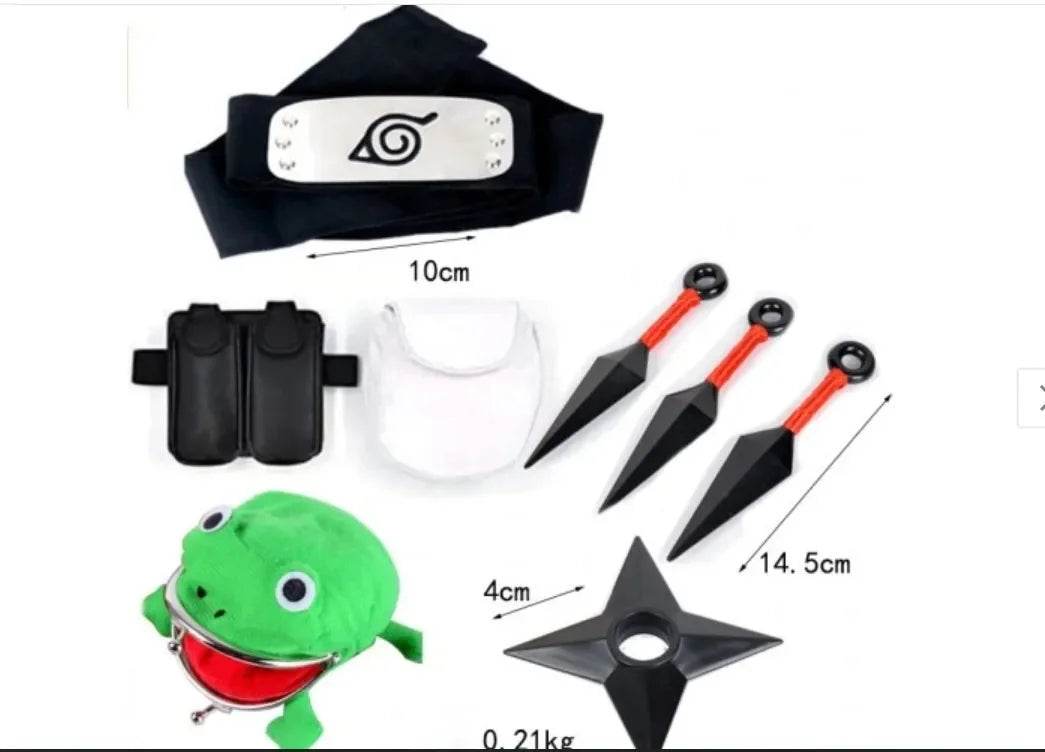 Premium Cosplay Accessories Kakashi Gear Set For Naruto Fans - ToylandEU
