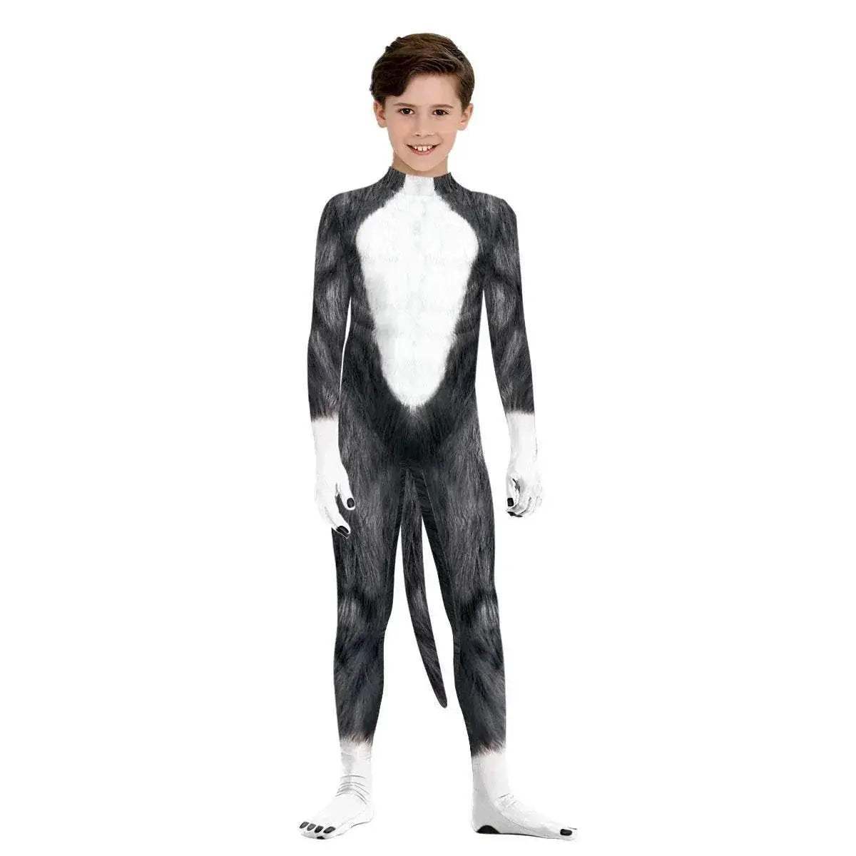  Adorable Leopard Print Tail Cosplay Bodysuit Toyland EU -  ToylandEU™