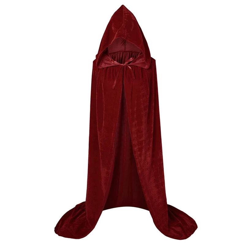 Premium Cosplay Cloak Hooded Christmas Witch Adults And Kids - ToylandEU