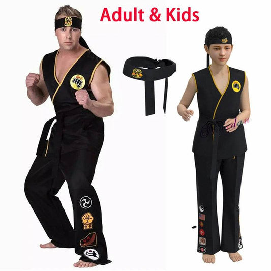 Premium Cosplay Cobra Kai Val Armorr Karate Uniform For Men - ToylandEU